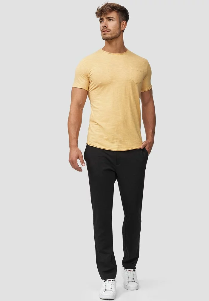 INDICODE JEANS WILBUR - T-shirt Imprimé - Yellow 2 INDICODE JEANS WILBUR - T-shirt Imprimé - Yellow – Image 2