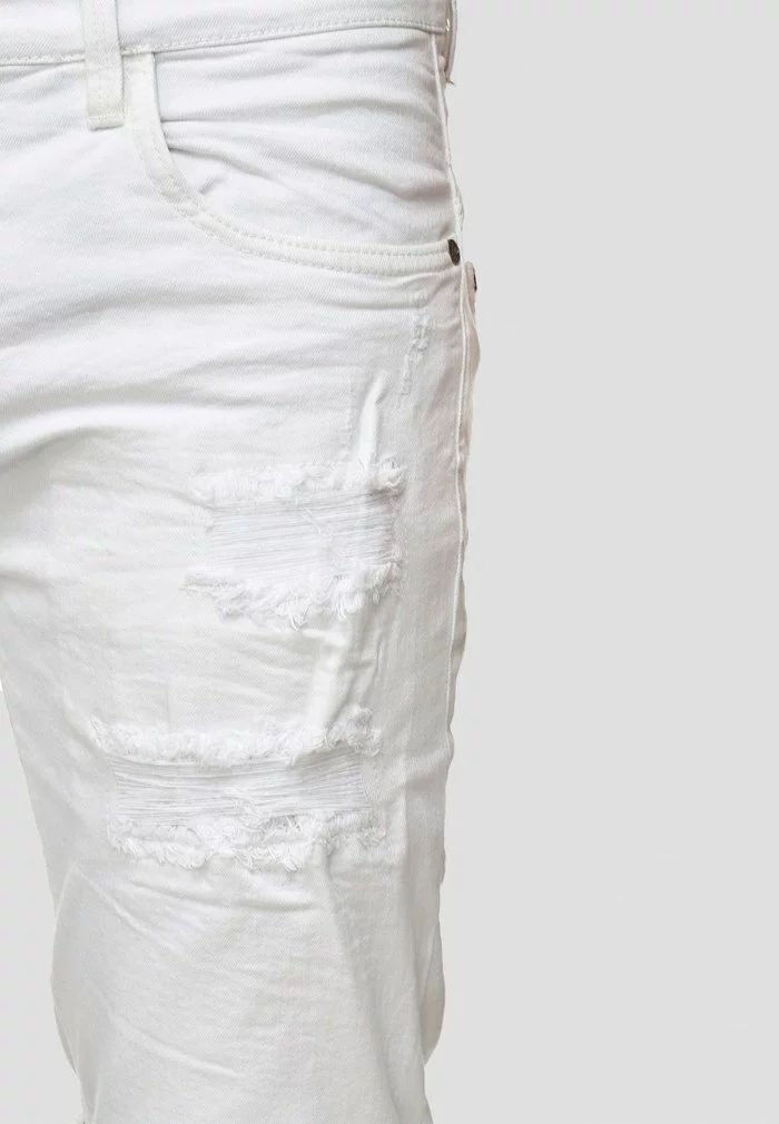 INDICODE JEANS CUBA CADEN - Short En Jean - Off-white 4 INDICODE JEANS CUBA CADEN - Short En Jean - Off-white – Image 4