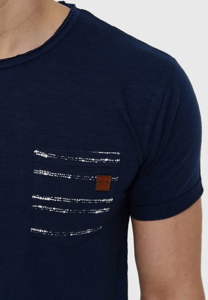INDICODE JEANS MORAN - T-shirt Imprimé - Navy 6 INDICODE JEANS MORAN - T-shirt Imprimé - Navy – Image 6