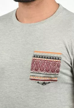 INDICODE JEANS IDPAXTON - T-shirt Imprimé - Light Grey -INDICODE JEANS Boutique ff26fe77f8bf47e599f7c89415cd9bab