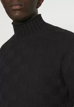 INDICODE JEANS CURTIS - Pullover - Black -INDICODE JEANS Boutique ff2ea0e0d6ea48b982bd6004739a9de5