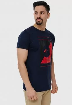 INDICODE JEANS T-shirt Imprimé - Navy -INDICODE JEANS Boutique ff626e8ea50c402b99ba821dc19c3ec1