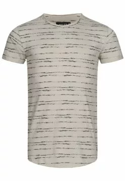 INDICODE JEANS T-shirt Imprimé - Willow Grey -INDICODE JEANS Boutique ff9d2ca52cf9497fa240407a2d6c6488